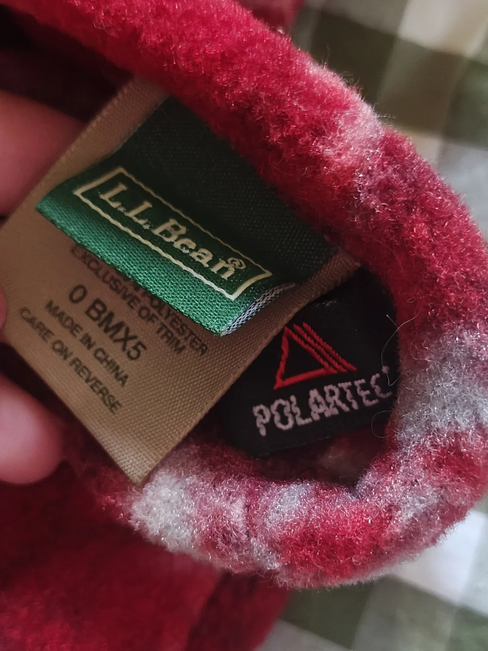 L.L. Bean bean fleece